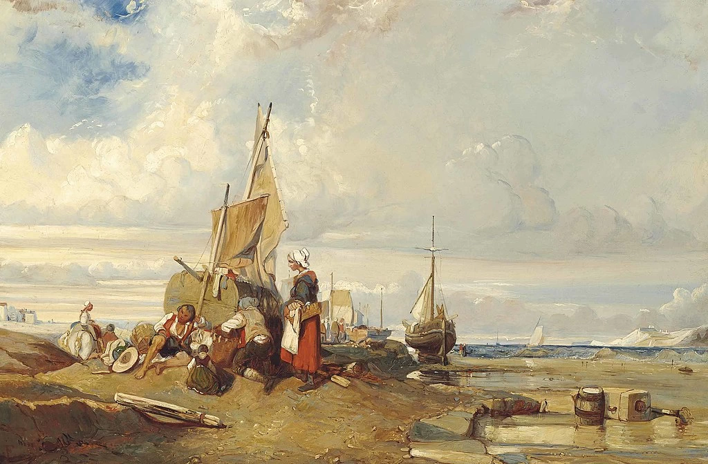 Scarico della barca